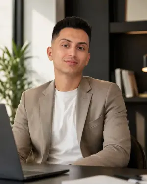 Arian Khavari, founder of Viterno Group, who records each Breakdown