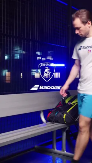 Lamborghini Padel Racket Reveal, Lamborghini x Babolat